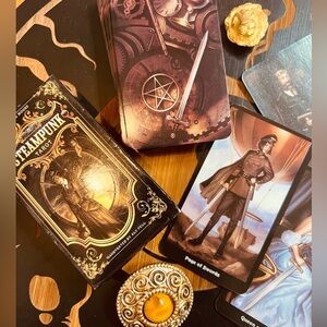 New! Steampunk Tarot Card Deck Standard Edition 78 Card Deck